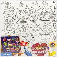 Розмальовка за номерами