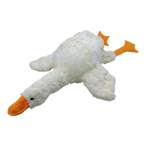 Мягкая игрушка "Гусь-обнимусь Шептун", 90 см (бежевый)