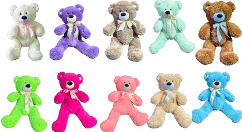 М'яка іграшка Ведмедик 100см, мікс кольорів