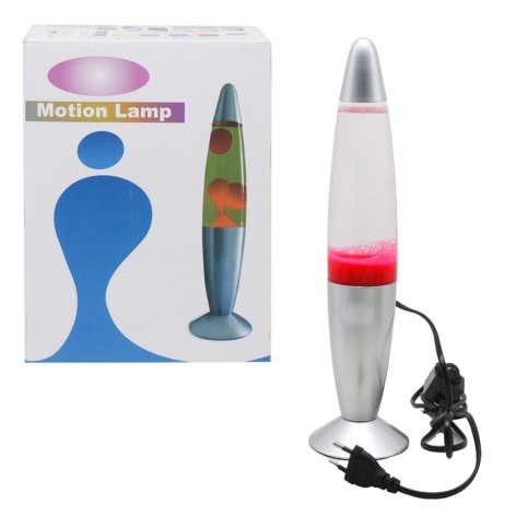 Лава лампа 30W 34,5 см червона