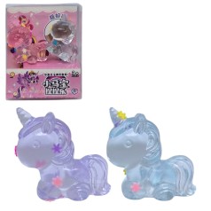 Іграшка антистрес “Поні”, сквіш, блискітки, 2 штуки, мікс виді