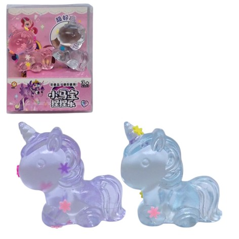 Іграшка антистрес “Поні”, сквіш, блискітки, 2 штуки, мікс виді