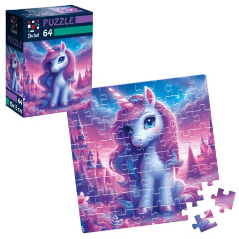 Пазлы De.tail. Волшебный мир. 64 детали DT1234-11
