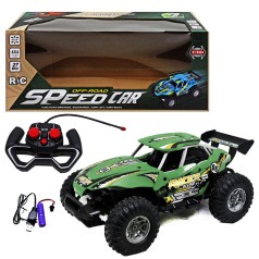 Машина на радиоуправлении зеленая