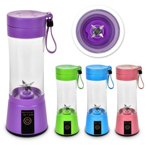 Пляшка-блендер портативна USB 380мл R32307 