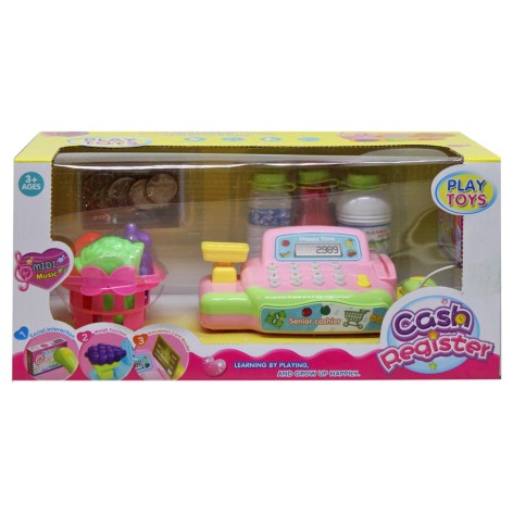 Касовий апарат розовий