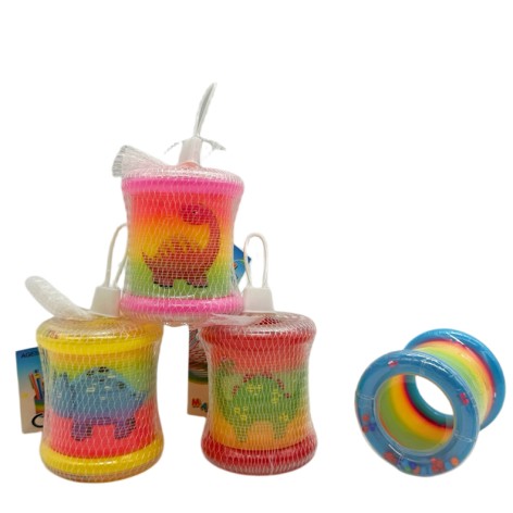 Пружинка 8см, 4 види, у сітці, 6,5-12-6,5см 