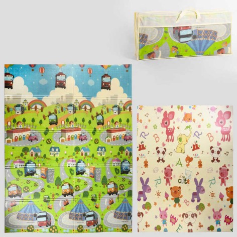 Ігровий килимок (термо) 2-х сторонній EVA 180х150х0.8 см, в сумці