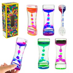 Песочные часы 4 цвета микс 5*3*13,5 см, кор. 6*3,5*14см /204-2/