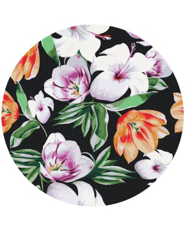 Картина по номерам: Цветы в тропиках (Размер M)