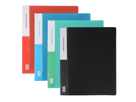 Папка А4 на 40 файлов пластик 17 микрон 50 шт/уп - 3926100000