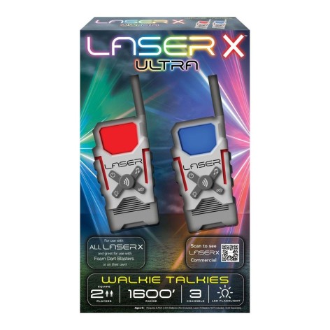 Набір іграшкових рацій Laser X "Ultra" для двох гравців 480 м (2 рації)