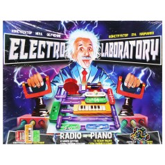 Електронний конструктор Danko Toys "Electro Laboratory - Radio+Piano" 39x5x29 см (ELab-01-03)