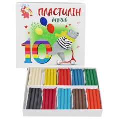 Пластилин. 10 цветов
