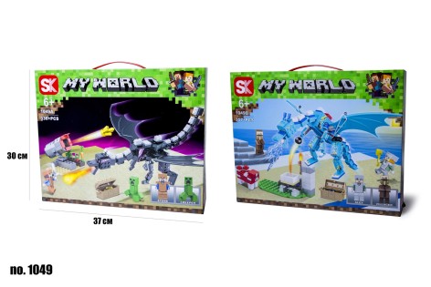 Конструктор MC 1049 (336 + - Дет.) //