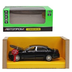 Машина металева АВТОПРОМ Mercedes-Benz S 600 2015 чорна