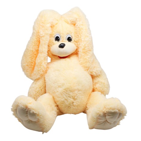 Мягкая игрушка Зайка Сеня (Желтый)