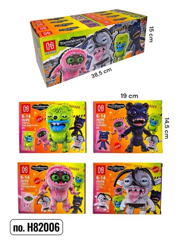 Конструктор FUGGLER H82006 (120+- дет.) /30/240/8шт в кор.