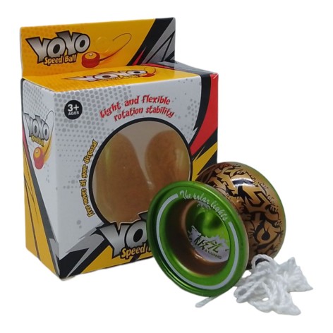 Йо-йо металлическое "Speed Ball" (зеленое)