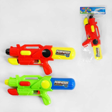 Водный пистолет 2 цвета, 32см, в п/е 