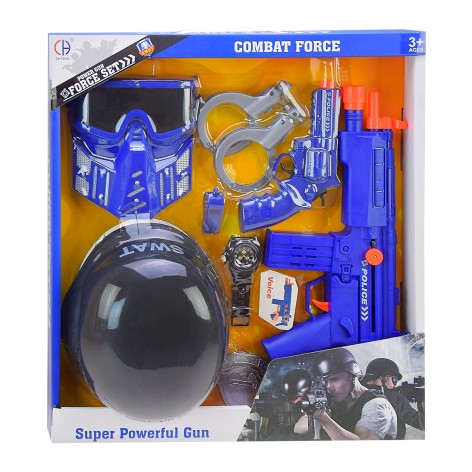 Поліцейський набір зброя+асесуари, кор. 51,5*5,*5*45cv 