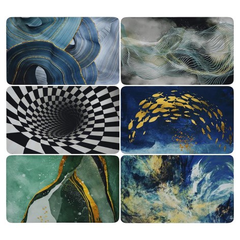 Килимок прямокутний 38*58см з візерунком 2901-18