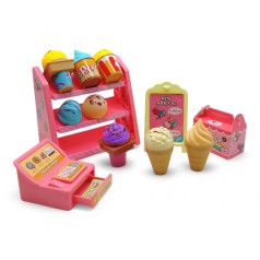 Набір Супермаркет Вітрина з солодощами (рожевий)