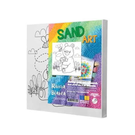 Набор для росписи песком 25*25 "Мед" ТМ "RIVIERA BLANCA", шт