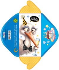 Конверт для грошей КВ25-180, ціна за 10 шт. //