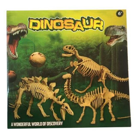 Раскопки динозавров 3 вида, в коробке
