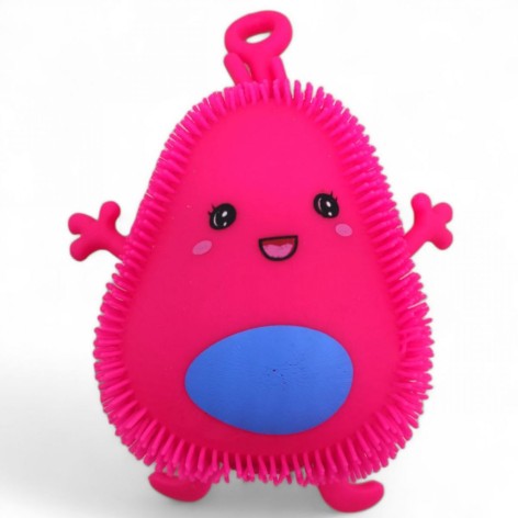 Игрушка-антистресс "Авокадо" (малиновый)