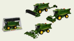 Іграшка інерційна Комбайн з навісним обладнанням 3 види