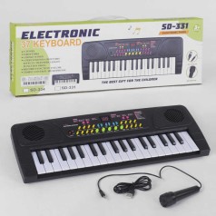 Піаніно мікрофон, працює від USB дроту та від батарейок, в кор. 