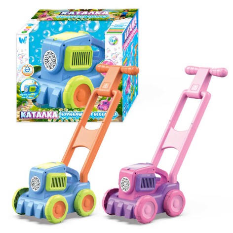 Газонокосарка з мильними бульбашками WToys, 2 кольори, в кор. 