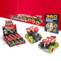 Машина, герой, инерция, трансформируется при столкновении, резиновые шины, в кор. /24/288/12шт в кор.