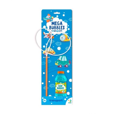 Мыльные пузыри "Mega Bubbles Транспорт". Объем 450 мл