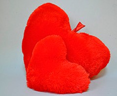 Сердце Красное 20*20 см