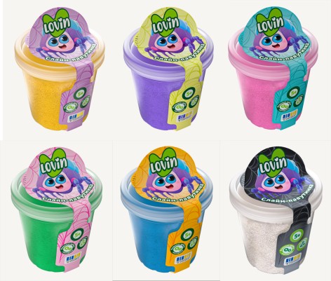 Іграшка-антистрес 115 г Слайм-павутинка TM Lovin /24/