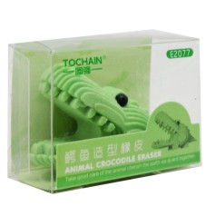 Гумка кольорова крокодил