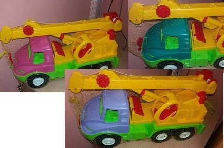 Машинка игрушечная Атлантис кран