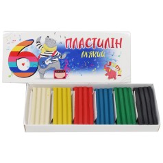 Пластилин. 6 цветов