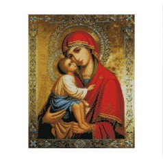 Алмазная картина FA10375 «Донская икона Божией Матери», размером 40х50 см