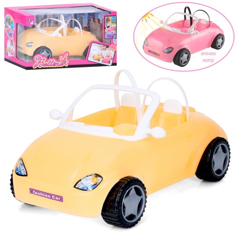 Машинка для куклы 29см, на солнце меняет цвет, в кор-це, 34,5-20-19см /18/