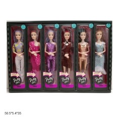 Кукла 28см KC25 6в. /36/216/6шт.в кор.50,5*5,4*35см