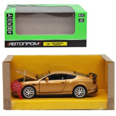 Машина металева АВТО Bentley Continental GT Supersports, бронза