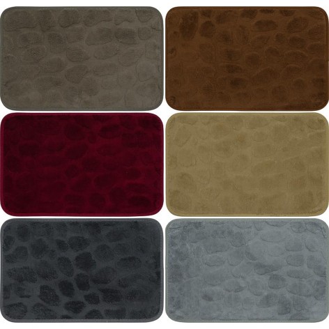 Коврик прямоугольный 38*58см с тиснением 