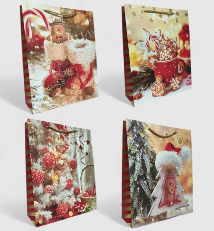 Подарунковий пакет картон 200грм, 