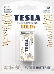 Батарейки TESLA 9V GOLD+ (6LR61), 1 штука