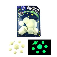 Неонові наліпки на листі 