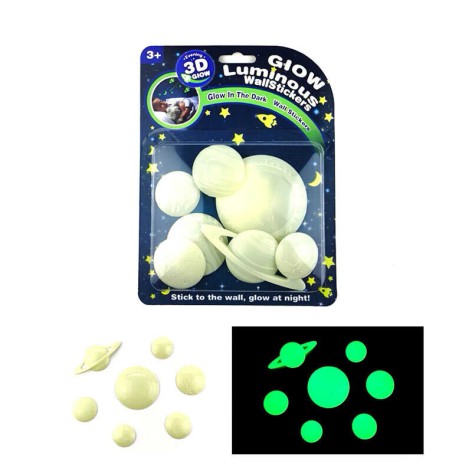 Неонові наліпки на листі 